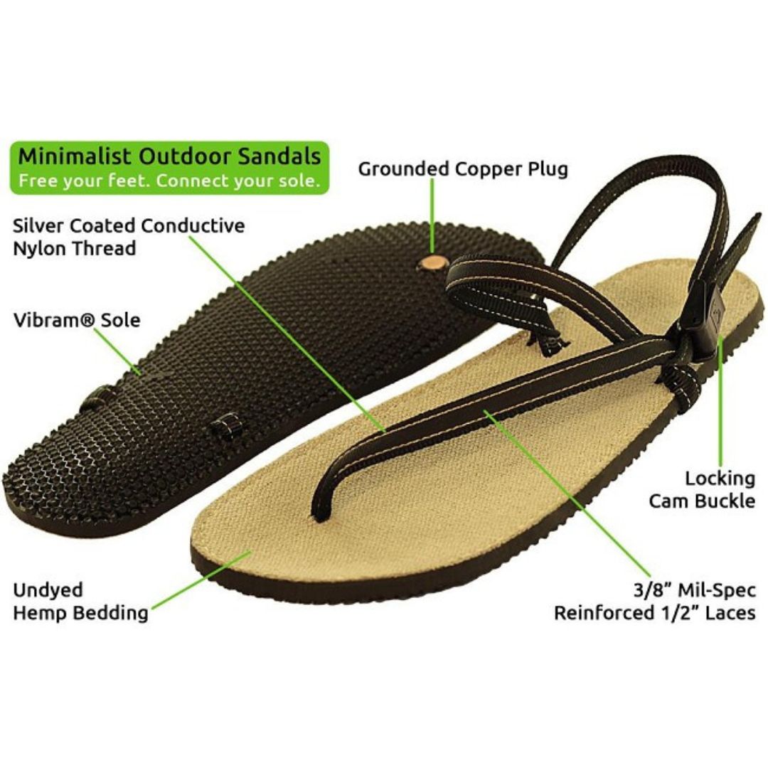 Circadian Earth Runners Handgefertigte Sandalen