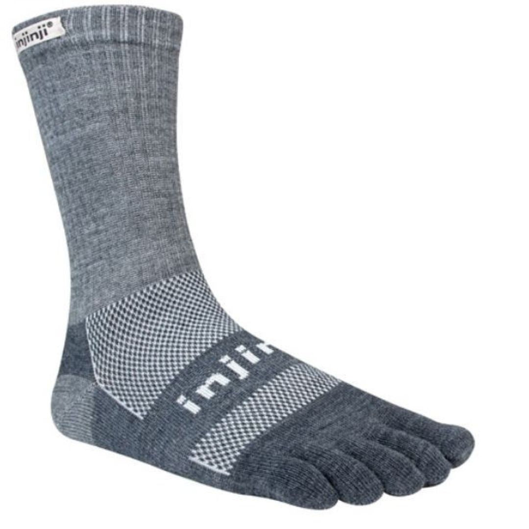 Injinji Outdoor Nüwool Tå-strumpor (Crew)