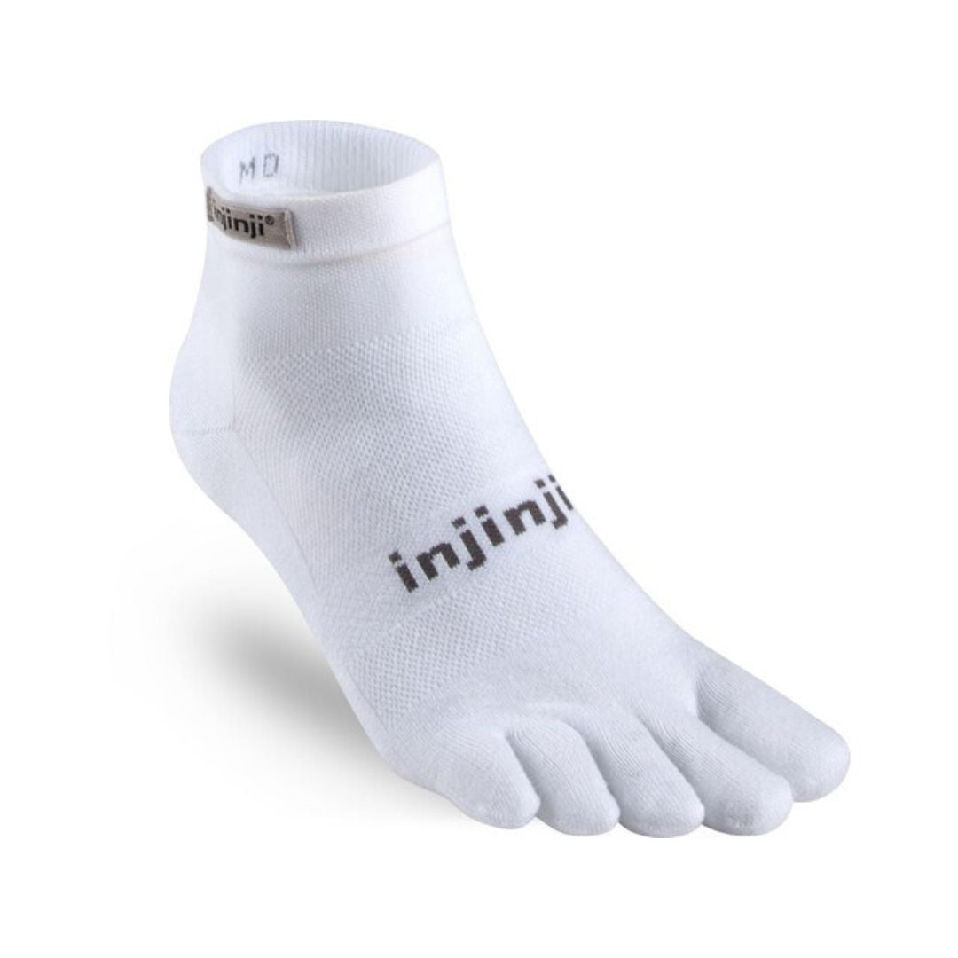 Injinji RUN 2.0 Lättvikt (Ultra Tunn) Tå-strumpor (Mini crew)