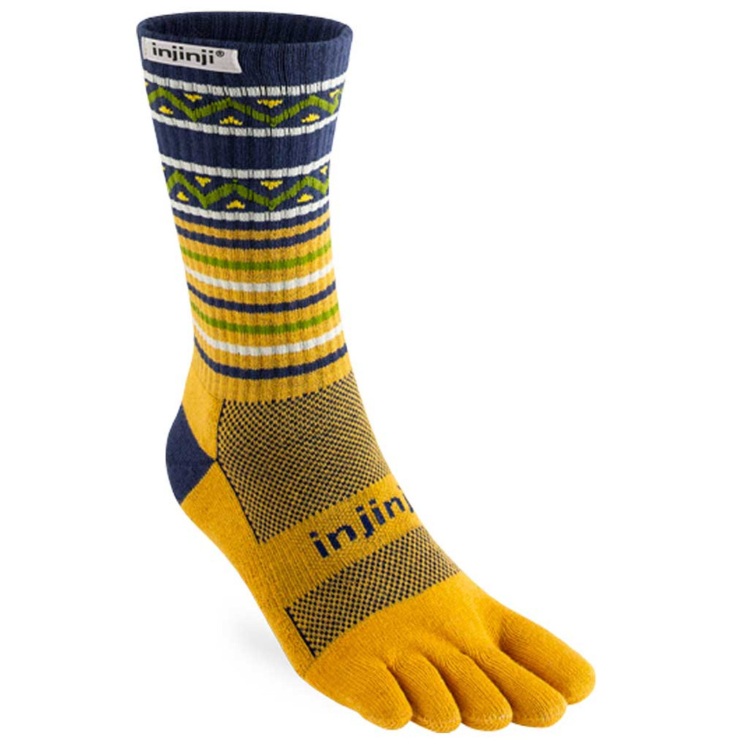 Injinji Trail Midweight Granit Zehensocken (Crew)