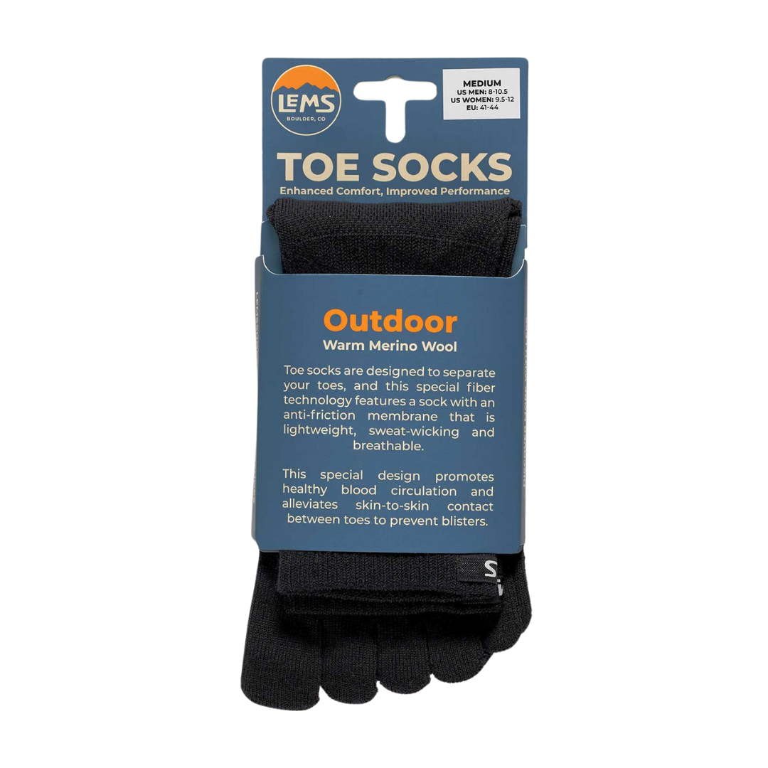 Lems Merino Outdoor Crew Tåsok