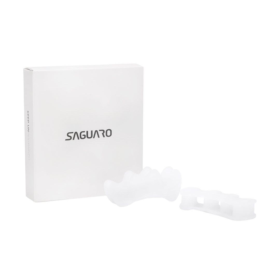 Separatori per dita - Protezione in silicone per alluce valgo (2 pz. taglia unica)