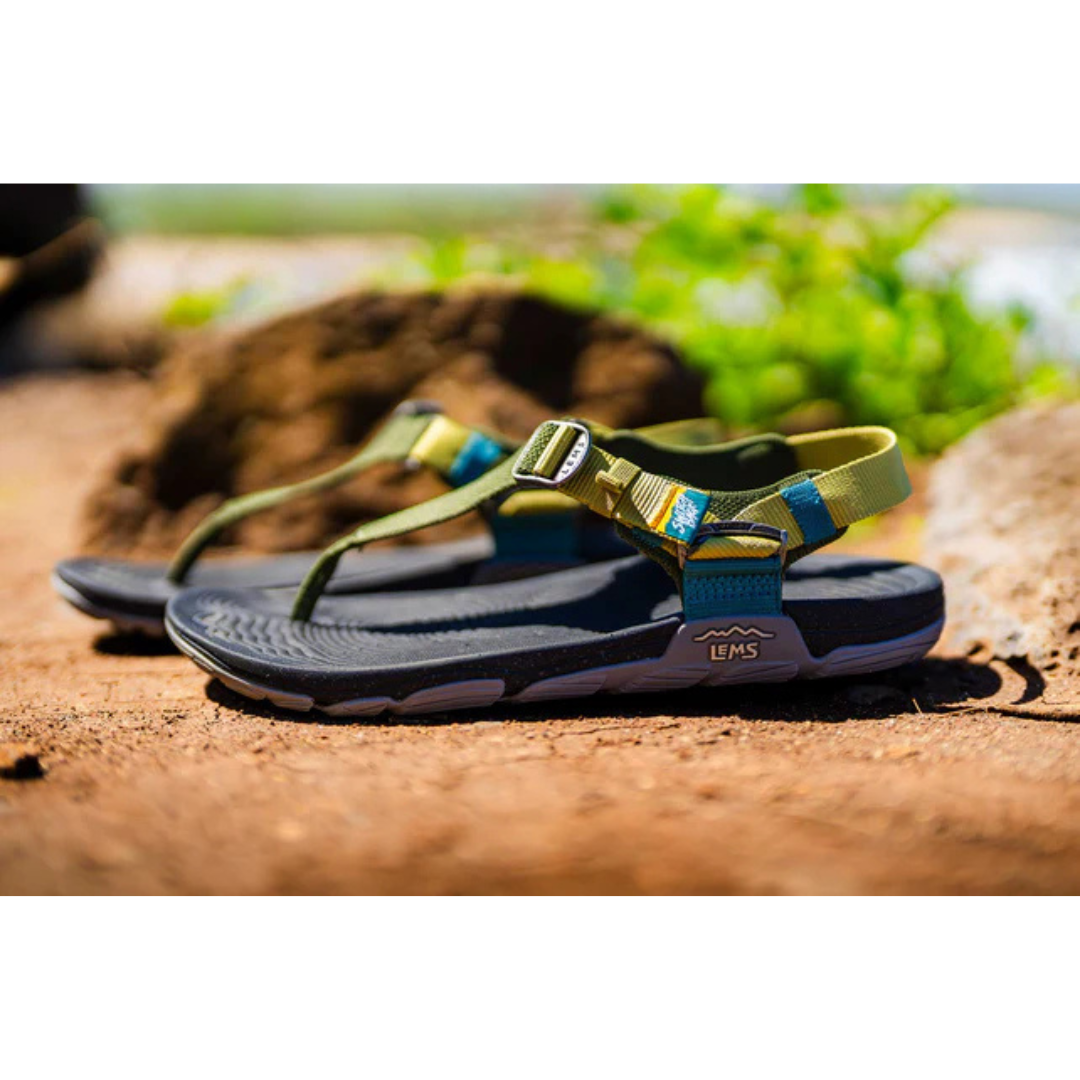 Lems Switchback Knit Sandal Ivy