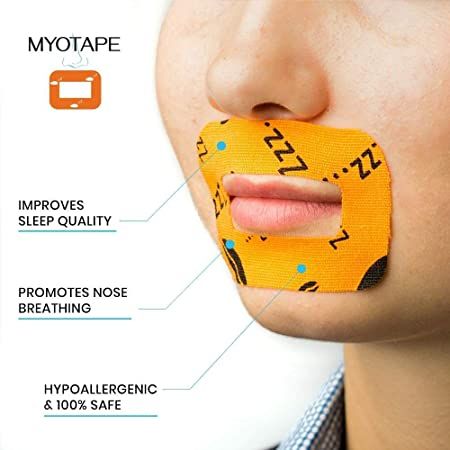 Myotape original: bedre søvn, et bedre helbred og livskvalitet - 90 enheder