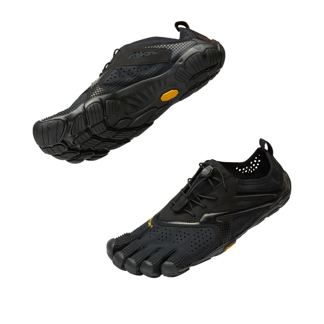 Vibram Fivefingers V-Run Total Black Dame
